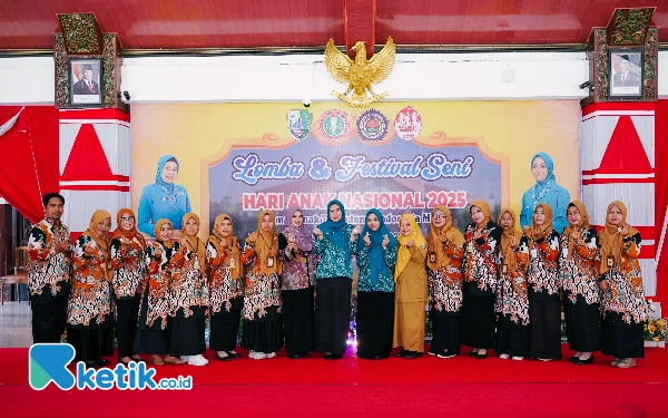 Thumbnail Berita - Semarak Hari Anak Nasional 2025, IGTKI-PGRI Sampang Gelar Lomba dan Festival Seni