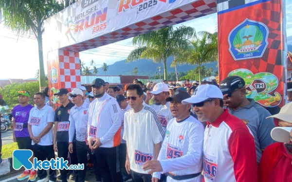 Thumbnail Berita - [FOTO] Fun Run Rangkaian Perayaan HUT Ke-22 Halsel