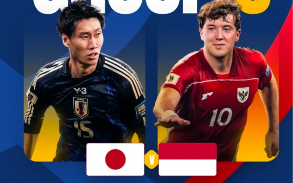 Thumbnail Susunan Pemain Timnas Indonesia vs Jepang, Mees Hilgers Gantikan Rizky Ridho