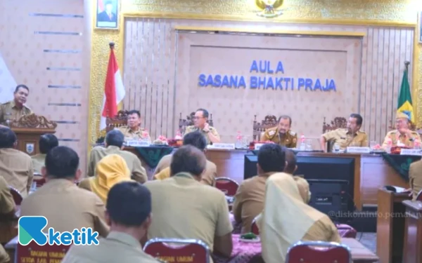 Bupati Pemalang Pimpin Rakor, Soroti Alun-Alun hingga Persiapan Migran Center