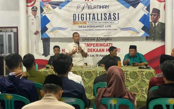 Edukasi Ekonomi Kreatif, Gekrafs dan Desa Pohsangit Lor Gelar Pelatihan Digitalisasi
