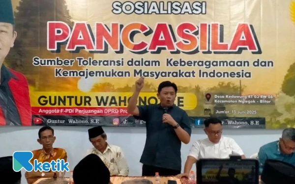 Anggota DPRD Jatim Guntur Wahono: Ketahanan Pangan Dimulai dari Petani, Bukan Rak-Rak Supermarket