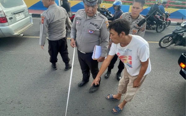 Thumbnail Berita - Kecelakaan di Jembatan Musi IV Renggut Nyawa Pengendara Motor