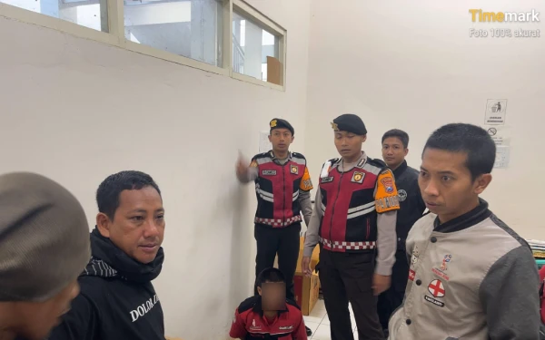 Thumbnail Berita - Terduga Pelaku Curanmor di Pasar Induk Among Tani Diringkus Polisi