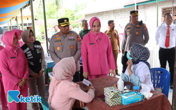 Thumbnail Berita - Jelang HUT Bhayangkara, Polres Abdya Abdya Adakan Pengobatan Gratis