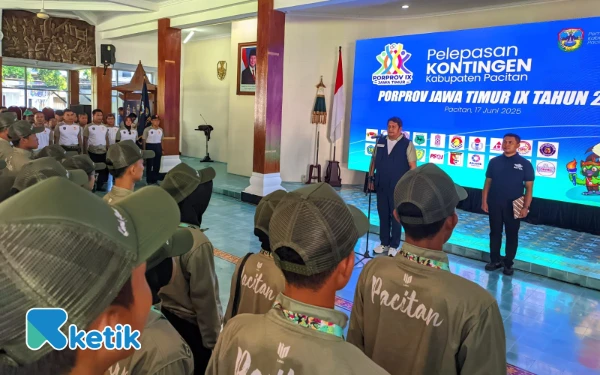 Thumbnail Pemkab Pacitan Resmi Lepas 157 Atlet, Bidik Emas di Porprov Jatim IX 2025