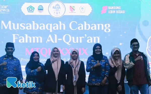 Thumbnail Berita - Kafilah Kabupaten Bandung Cabang Fahmil Quran Berpeluang Raih Medali Emas di MTQH 39 Jabar