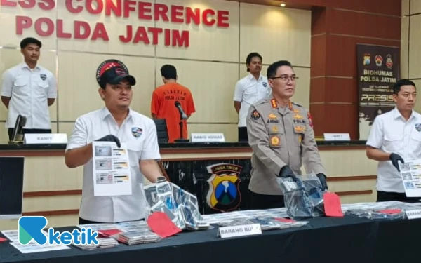 Buat Akun Shopee Affiliate Pakai KTP dan NPWP Orang Lain, Warga Nganjuk Ditangkap Polda Jatim