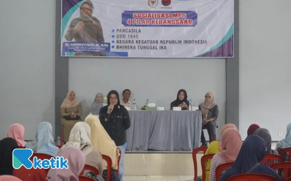 Anggota DPR RI Sadarestuwati Sosialisasikan Empat Pilar MPR RI kepada Ratusan Ibu PKK di Jombang