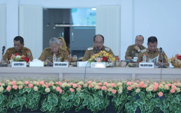 Bupati Asahan Buka Rapat Koordinasi Pemerintahan Juni 2025