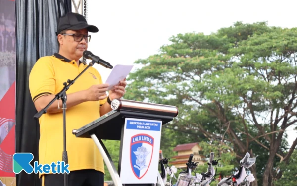 Meriahkan HUT Ke-79 Bhayangkara, Polda Aceh Gelar Olahraga Bersama