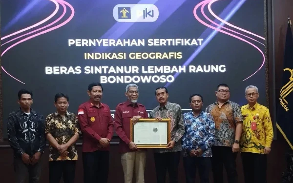 Thumbnail Berita - Beras Sintanur Bondowoso Resmi Dapat Sertifikat IG, Dorong Swasembada Pangan Nasional