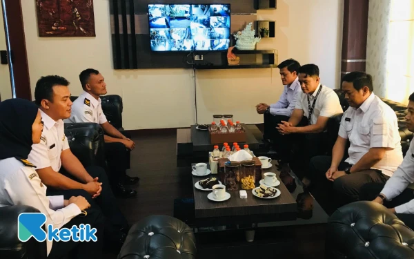 Perkuat Pengawasan Orang Asing, Bakamla Aceh Kunjungi Imigrasi Langsa