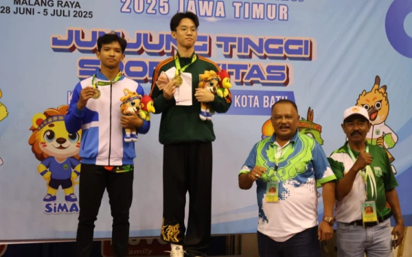 Thumbnail Berita - ‎Kontingen Kota Batu Masuk 10 Besar Klasemen Sementara Porprov IX Jatim 2025