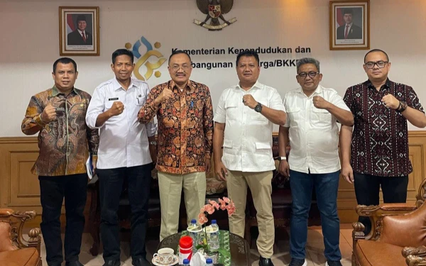 Thumbnail Berita - Serius Tekan Stunting dan Perkuat Ketahanan Pangan, Rianto Temui Stafsus Presiden & BKKBN