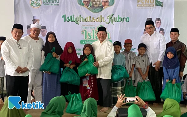 Thumbnail Berita - Sambut Tahun Baru Islam 1447 H, PCNU Kota Bandung - BUMNU PWNU Jabar Launching Depo Sembako