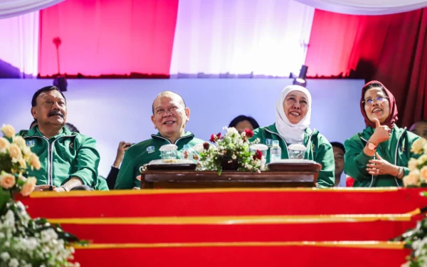 Thumbnail Tingkatkan Prestasi Atlet, LaNyalla Desak Gubernur Khofifah Tambah Anggaran KONI Jatim
