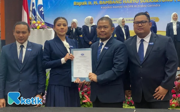 Asrilia Kurniati Resmi Nahkodai PPJI Surabaya, Prioritaskan Program Makan Bergizi Gratis