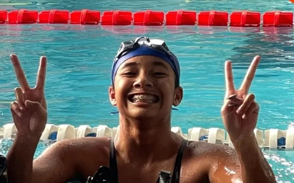 Thumbnail Berita - Michelle Adisty, Ratu Selam Kota Batu! Langganan Emas Porprov Jatim