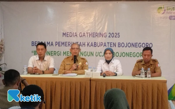 Thumbnail Berita - Sinergi Bangun UCJ, BPJS Ketenagakerjaan dan Pemkab Bojonegoro Gelar Media Gathering
