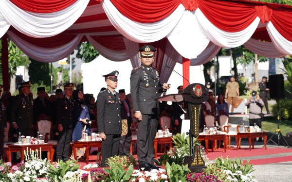 Thumbnail Berita - Kapolres Batu Beberkan Hasil Survei Kepuasan Publik di Hari Bhayangkara, Polri Semakin Presisi!