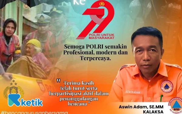 Thumbnail BPBD Halmahera Selatan: Selamat Hari Bhayangkara ke-79, Polri Modern dan Terpercaya