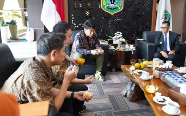 Thumbnail Berita - Pemkot Batu Jalin Kerjasama Pertanian dengan Shimonoseki City University Jepang