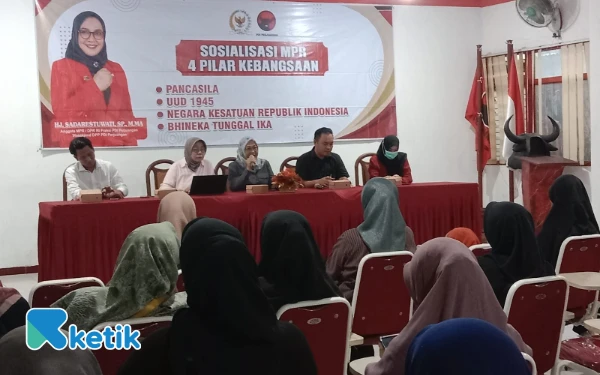 Sosialisasi 4 Pilar di Jombang, Legislator PDIP Dorong Akses Pendidikan Merata