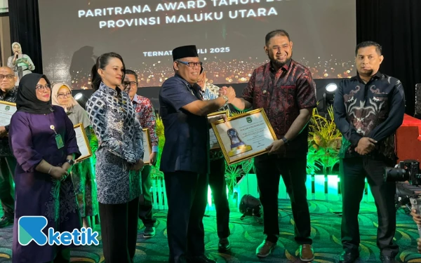 Thumbnail Berita - Halmahera Selatan Terbaik di Bawah Kota Ternate Dalam Paritrana Award Maluku Utara 2024