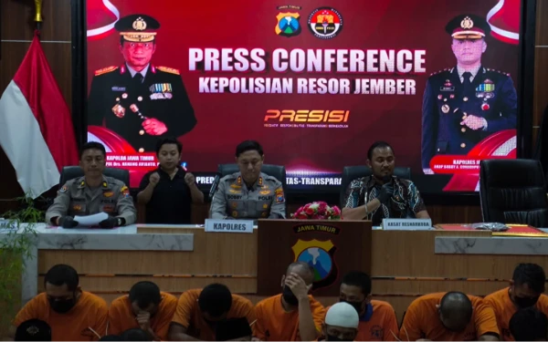 Thumbnail Berita - Edarkan Narkoba, Pria asal Jember Ini Libatkan Istri