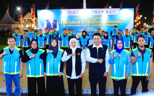 Khofifah Kirim Yankes dan Terapkan "Telesapa Madura", Harapan Baru Warga Kepulauan Terpencil