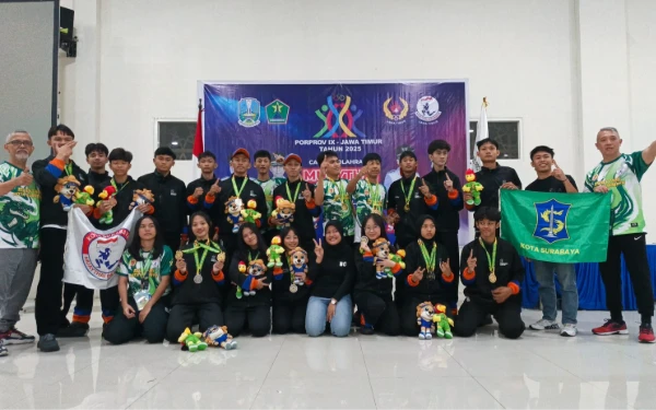 Muaythai Surabaya Juara Umum Porprov Jatim 2025, Pelatih: Kami Kurang Puas