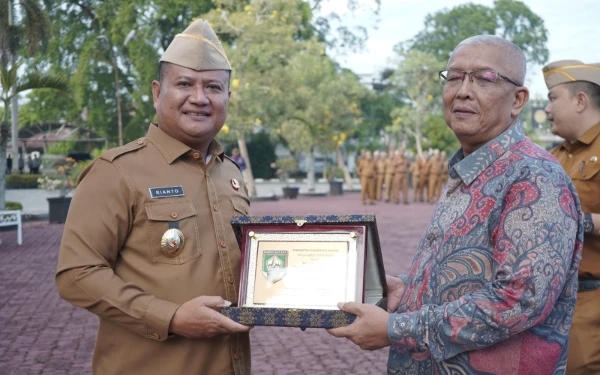 Thumbnail Berita - Apel Gabungan Bulan Juli 2025, Ini Pesan Rianto Untuk Semua ASN Pemkab Asahan