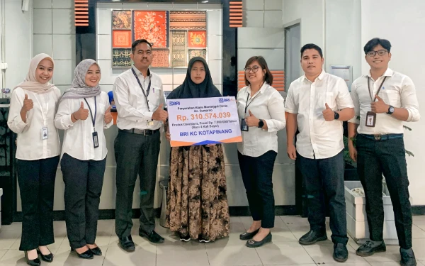 Komitmen Asuransi Jiwa Aurora Plus, BRI BO Kopin Bayarkan Rp310 Juta ke Ahli Waris