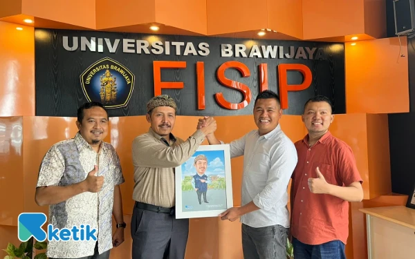 Thumbnail Berita - Ketik Sambangi Dekan Fisip UB, Bangun Hubungan Baik antara Pers dan Akademisi