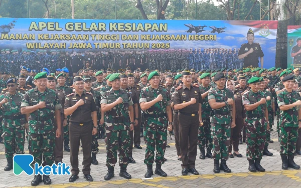 Thumbnail Berita - Kodam V Brawijaya Siapkan Personel Jaga Kantor Kejaksaan Se-Jatim