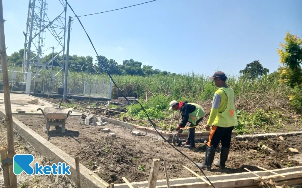 Thumbnail Berita - Nekat! Proyek Tower BTS Bodong Terus Jalan Meski Sudah Ditegur Satpol PP