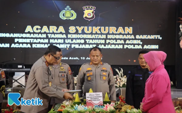 Polda Aceh Gelar Syukuran Atas Penganugerahan Tanda Kehormatan Nugraha Sakanti