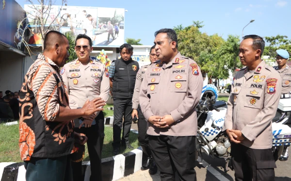 225 Motor Penggembira Perguruan Silat Ditindak Tilang Polres Tuban