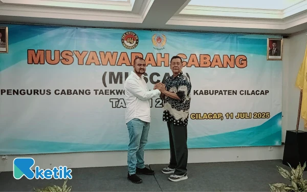 Thumbnail Rio Aditya Terpilih Sebagai Ketua Pengcab Taekwondo Cilacap 2025-2029