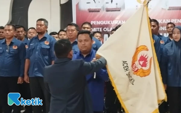 Putra Kandung Bupati Aceh Singkil Resmi Pimpin KONI dan PMI