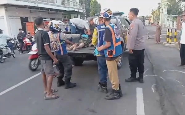 Lansia di Mojokerto Tewas Tertabrak Motor saat Hendak Belanja ke Pasar