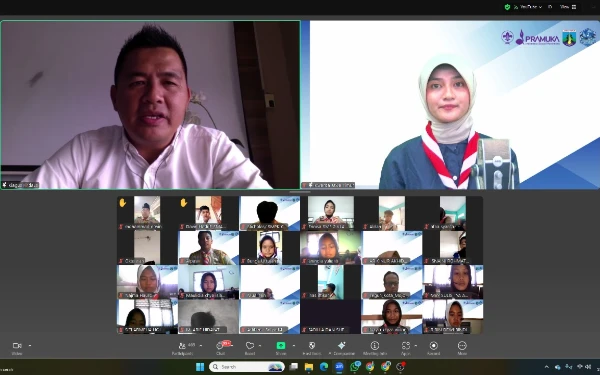 CEO Ketik Kiagus Firdaus Latih 1.000 Anggota Pramuka Andal Menulis Berita