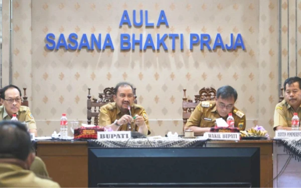 Bupati Pemalang Tekankan Percepatan Serapan Anggaran dan Program Strategis di Semester II 2025