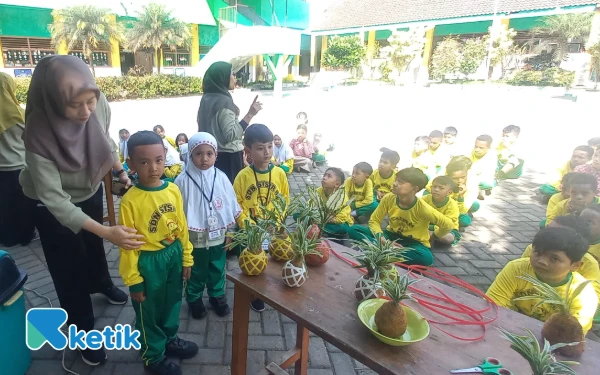 Thumbnail Berita - MPLS SDN Sisir 4 Kota Batu Hanya Diikuti 4 Siswa Baru  ‎