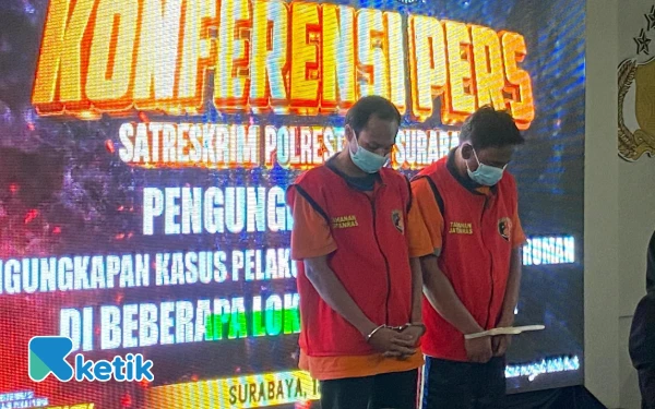 Thumbnail Berita - Dua Pelaku Spesialis Pembobolan Toko di Surabaya Diringkus, Satu Masih Buron