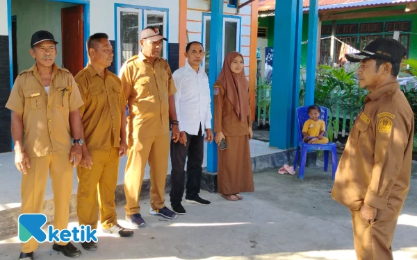 Pemdes Akegula Halmahera Selatan Gelar Apel Pagi