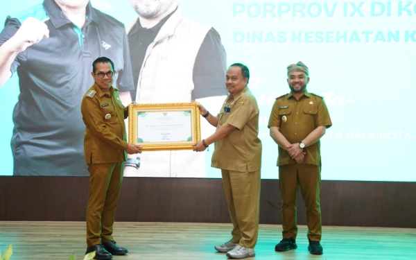 Thumbnail Berita - ‎Tim Kesehatan Porprov IX Jatim 2025 Dapat Apresiasi dari Pemkot Batu   ‎