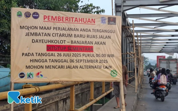 Thumbnail Berita - Perbaikan Jembatan Dayeuhkolot Kabupaten Bandung Segera Dimulai