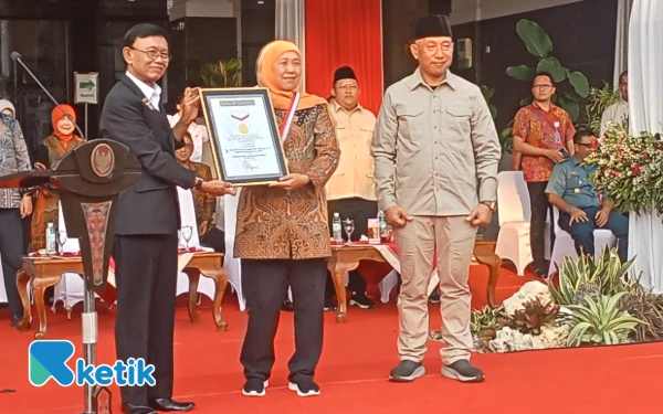Gubernur Khofifah Apresiasi HKTI Jatim, Ajak Semua Elemen Guyub Rukun Wujudkan Swasembada Pangan dan Tanam Indigofera